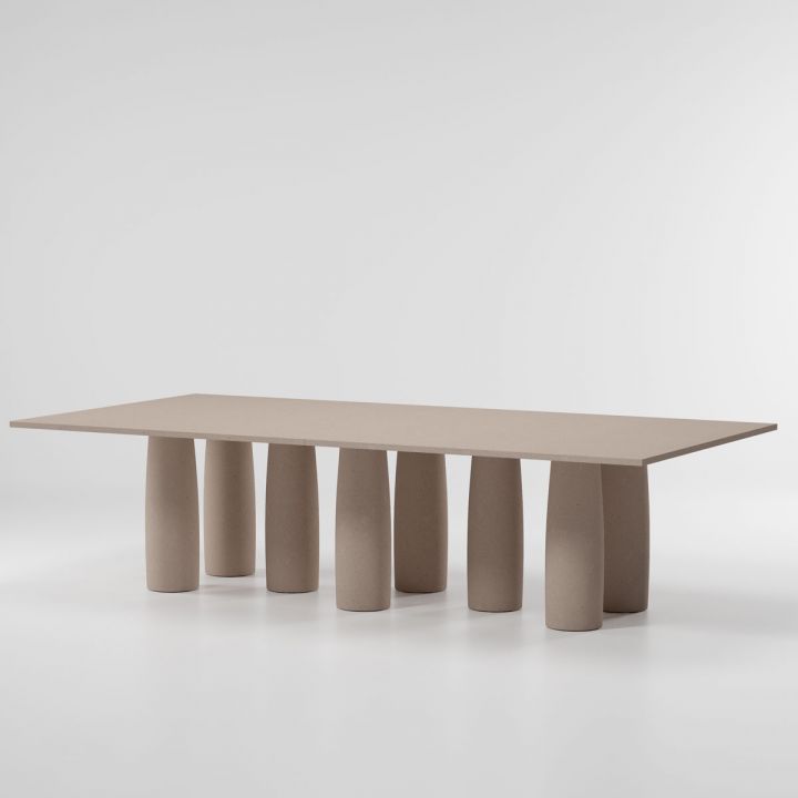 Il Colonnato Minera stone dining table 280 x 140 / 12 Guest