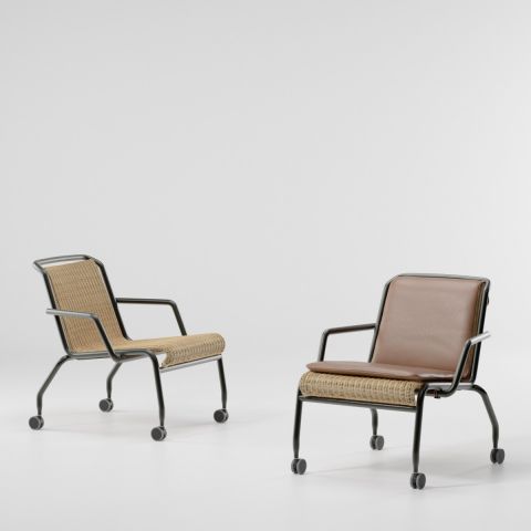 Eolias Armchair with wheels