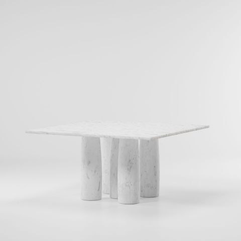 Il Colonnato Marble dining table 140 x 140 / 8 Guest