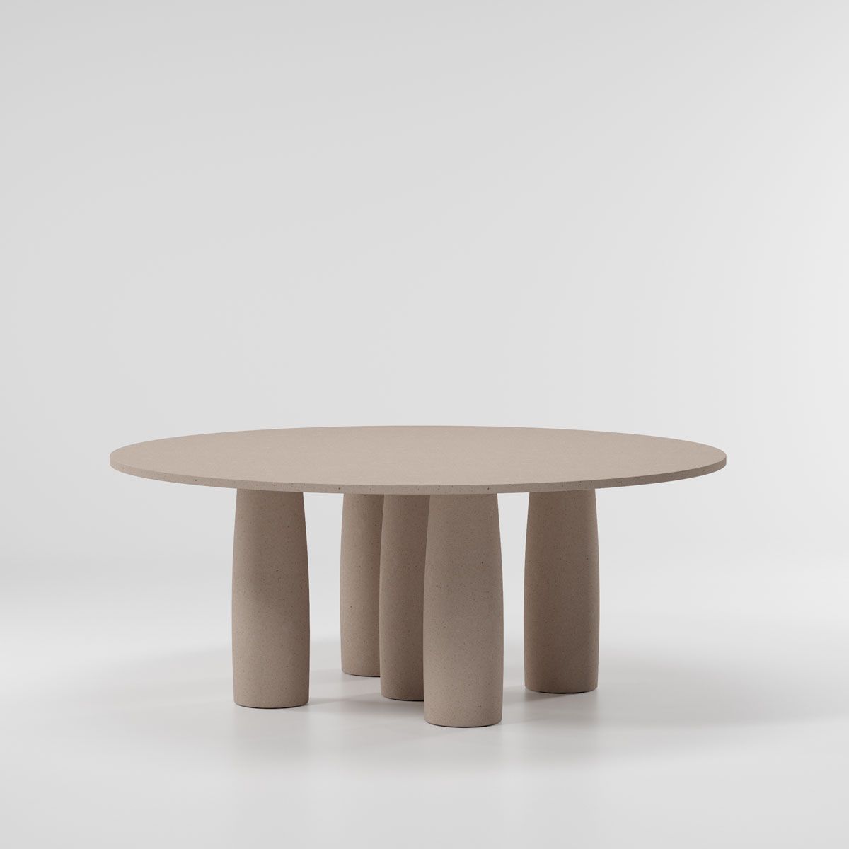Il Colonnato  Minera stone dining table ø165 / 8 Guest
